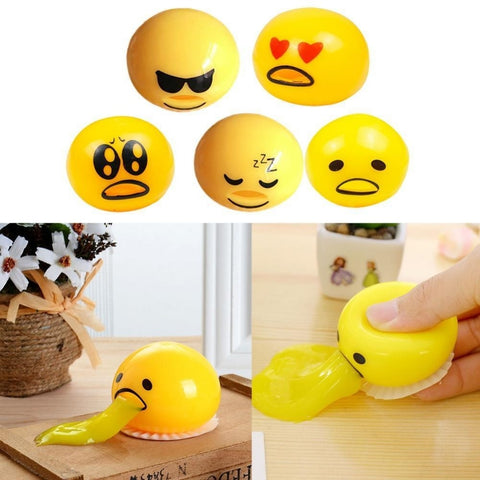 Funny Vomiting Egg Anti Stress Toy