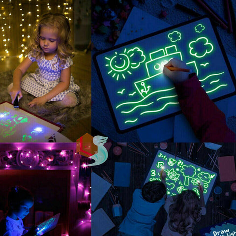 Draw With Light-Fun And Developing Toy : A4