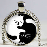 Yin Yang Cat Necklace