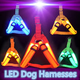 LED Dog Harness For Dog's Safety