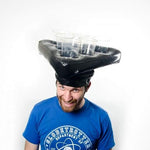 Inflatable Ping Pong Cup Holder Hats Game