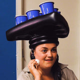 Inflatable Ping Pong Cup Holder Hats Game