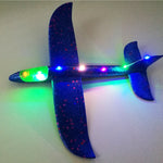 Hand Throw Light-Up Flying Glider Plane
