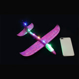 Hand Throw Light-Up Flying Glider Plane